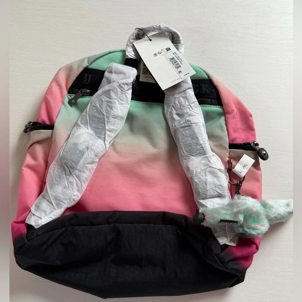 Kipling x Wicked City Small Backpack and Bag Charm NWT retail $149